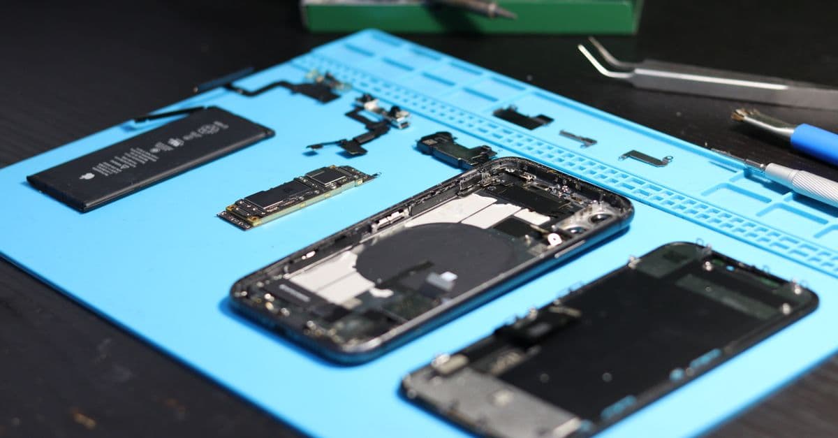 Repair photos without data clutter: A clear workshop routine